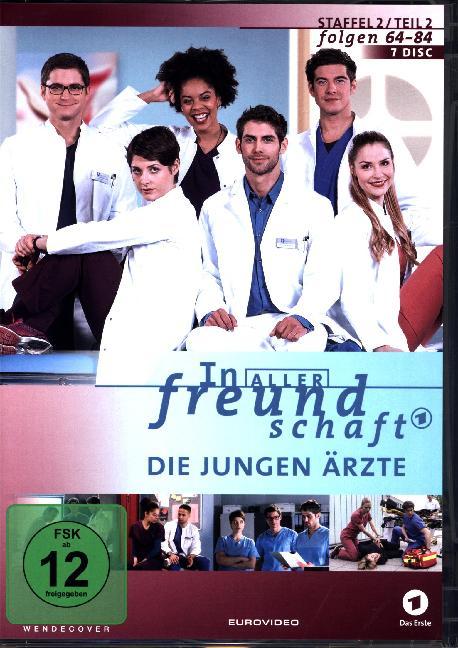 In aller Freundschaft - Die jungen Ärzte. Staffel.2.2, 7 DVDs main product photo