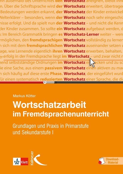 Wortschatzarbeit im Fremdsprachenunterricht main product photo