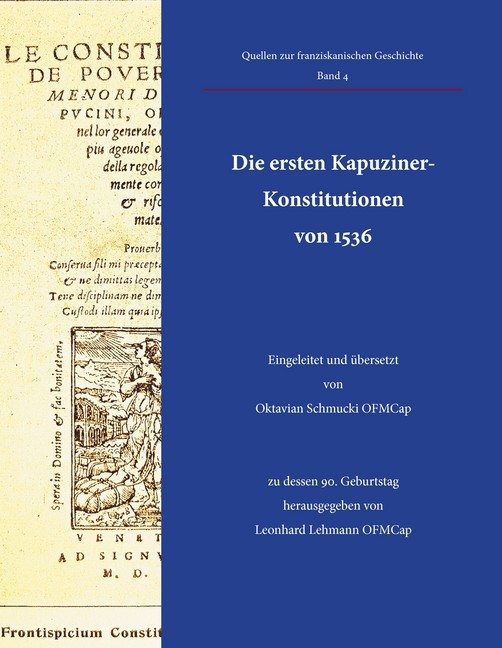 Die ersten Kapuziner-Konstitutionen von 1536 main product photo