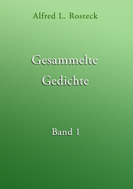Gesammelte Gedichte Band 1 main product photo