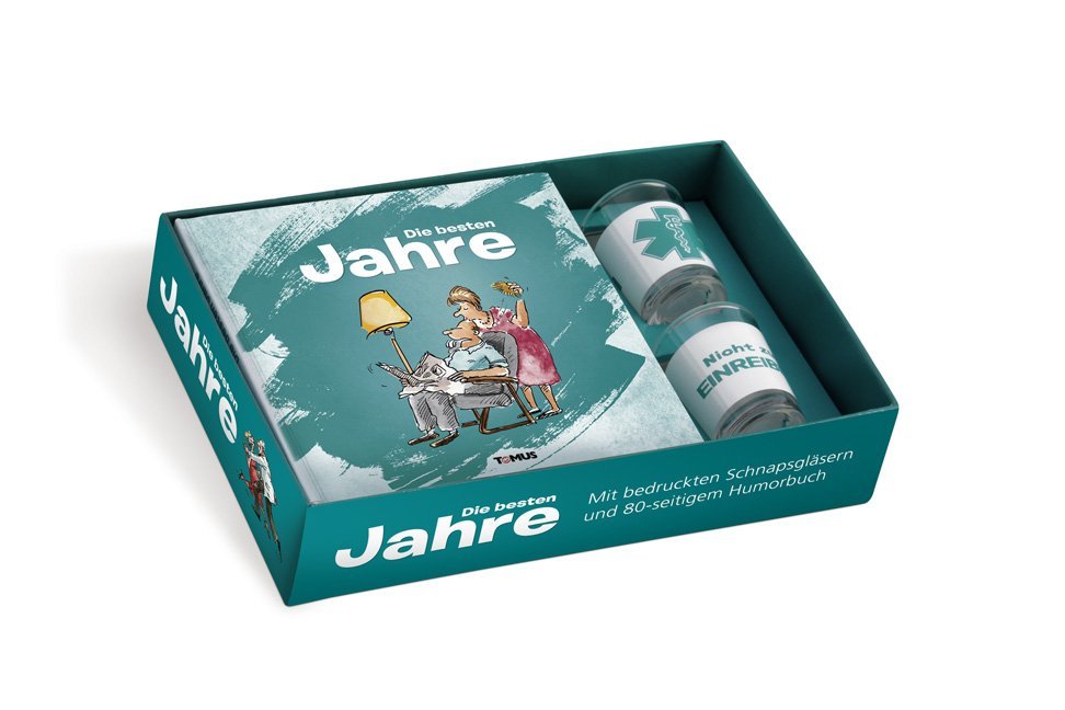 Die besten Jahre, m. 2 Schnapsgläschen main product photo