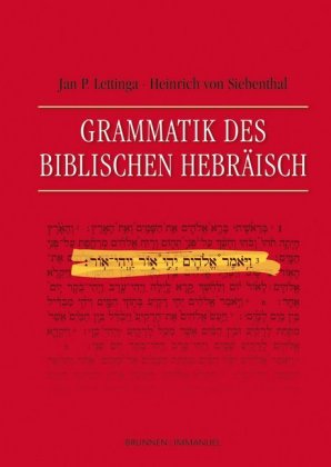Grammatik des Biblischen Hebräisch