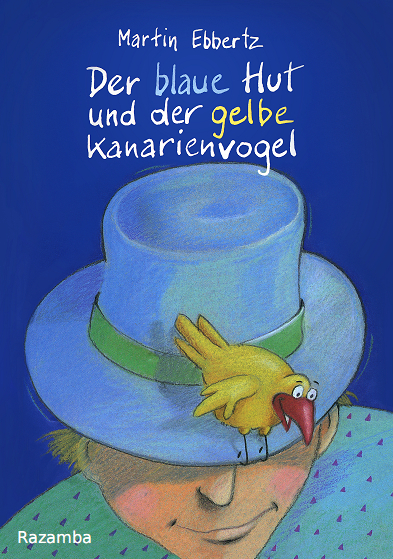Der blaue Hut und der gelbe Kanarienvogel main product photo