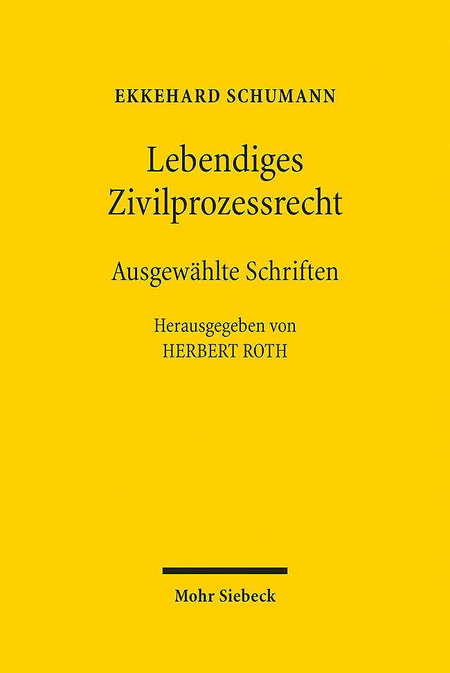 Lebendiges Zivilprozessrecht main product photo