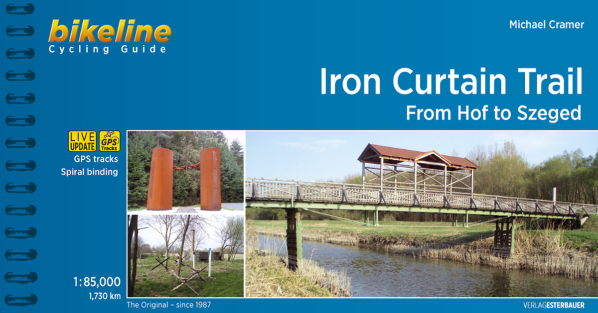 Bikeline Cycling Guide Iron Curtain Trail From Hof to Szeged main product photo
