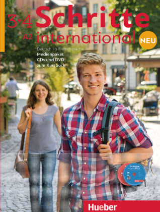 Schritte international Neu 3+4, m. 1 Audio-CD, m. 1 Audio-CD, m. 1 DVD