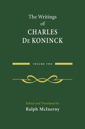 Writings of Charles De Koninck