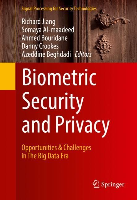 Biometric Security and Privacy main product photo
