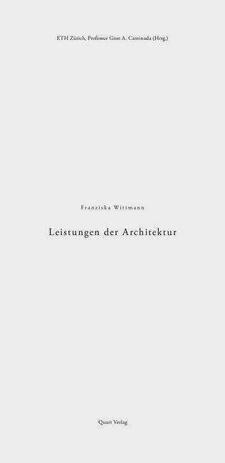 Leistungen der Architektur main product photo