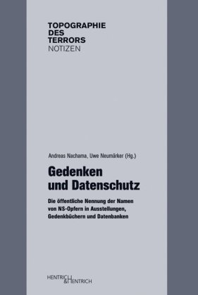 Gedenken und Datenschutz