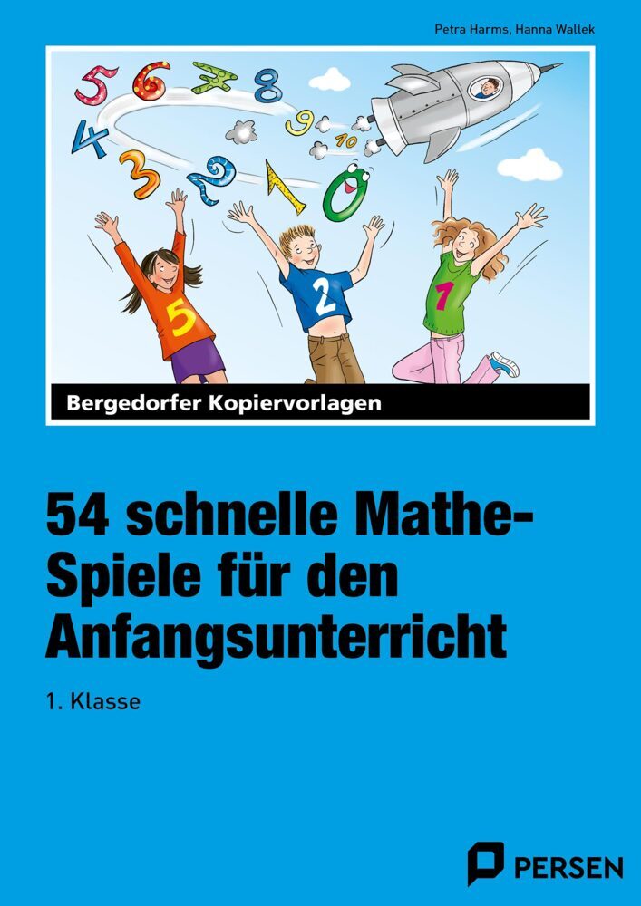 54 schnelle Mathe-Spiele für den Anfangsunterricht main product photo