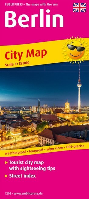 Berlin, City Map 1:18.000 main product photo