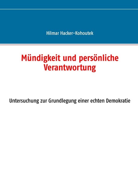 Mündigkeit und persönliche Verantwortung main product photo