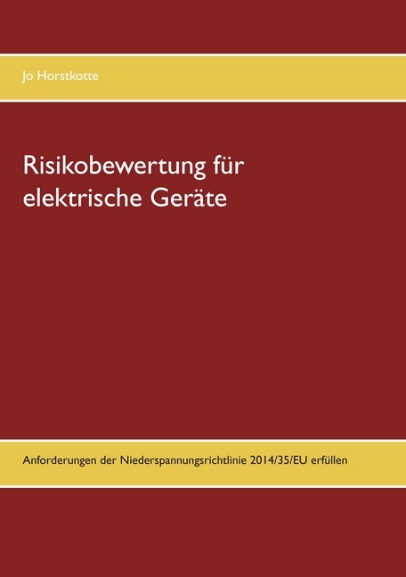Risikobewertung für elektrische Geräte main product photo