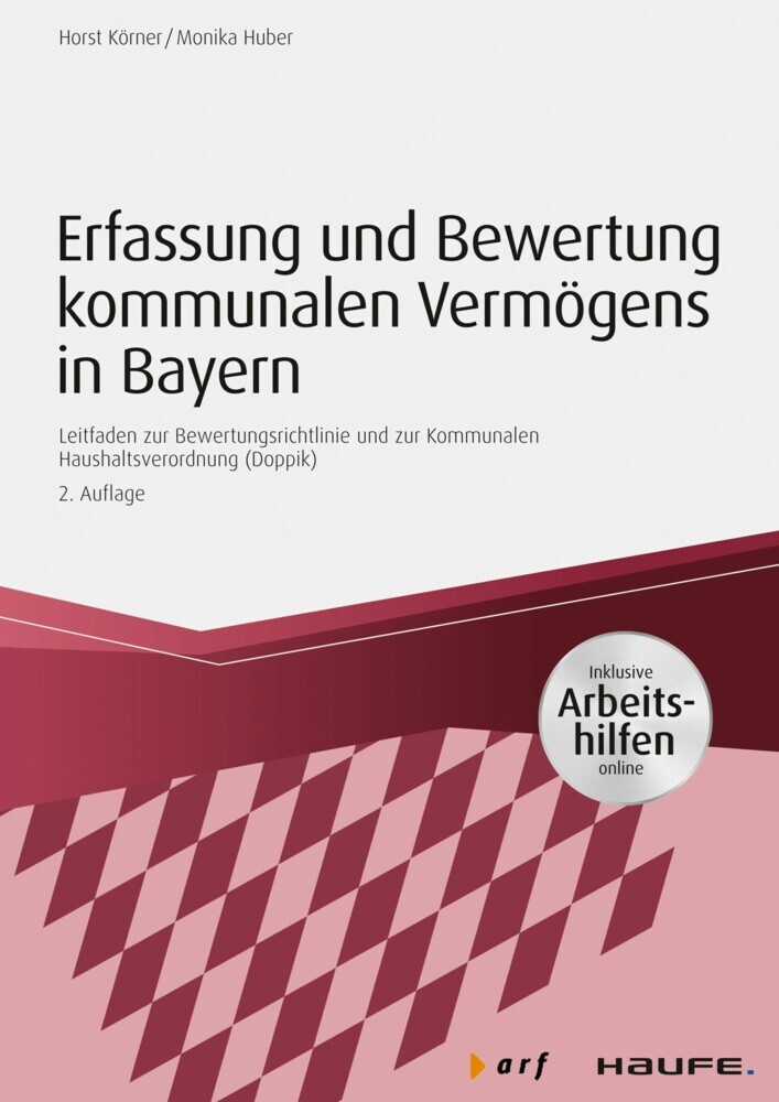 Erfassung und Bewertung kommunalen Vermögens in Bayern - inkl. Arbeitshilfen online main product photo