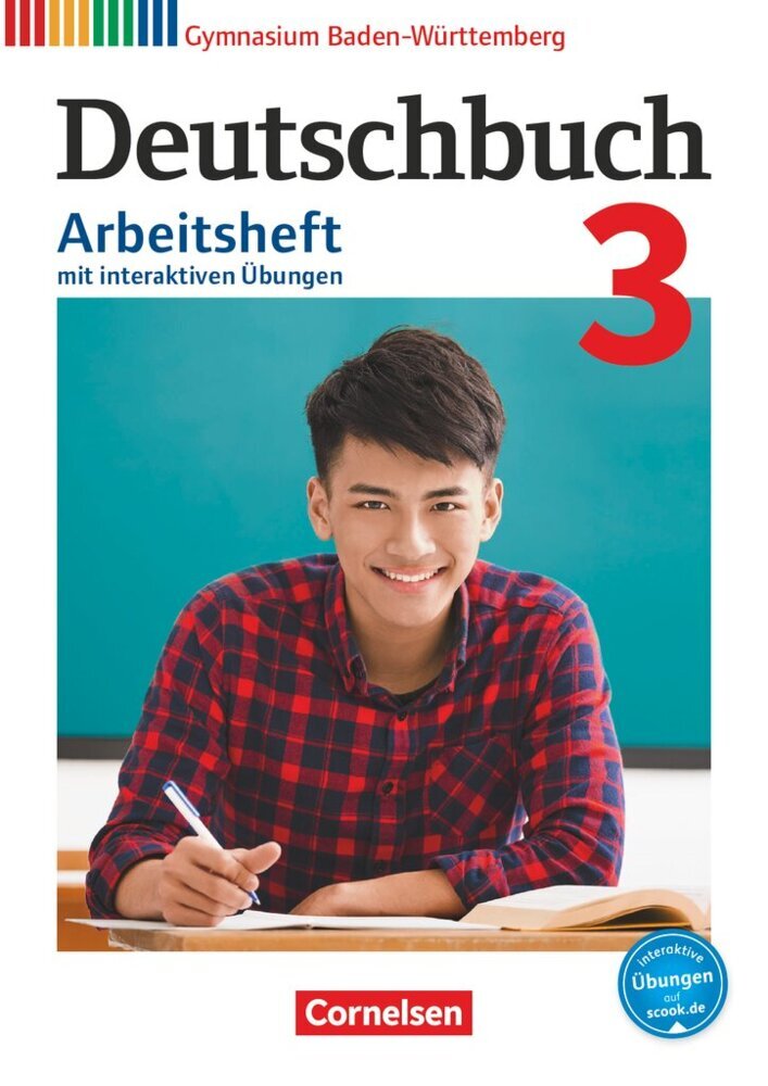 Deutschbuch Gymnasium - Baden-Württemberg - Bildungsplan 2016 - Band 3: 7. Schuljahr main product photo