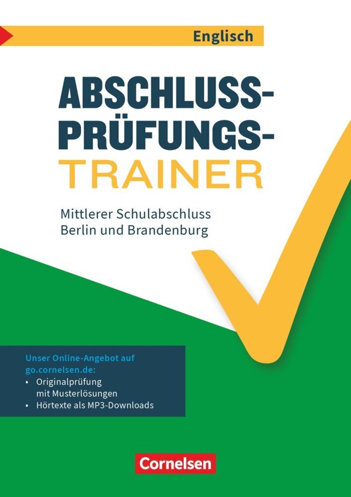 Abschlussprüfungstrainer Englisch - Berlin und Brandenburg - 10. Schuljahr main product photo