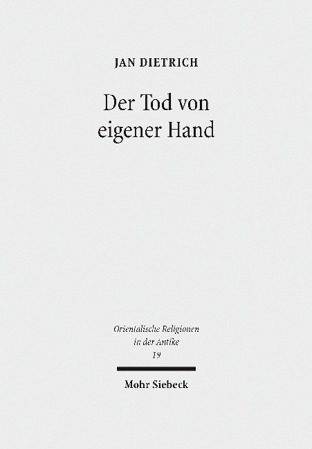 Der Tod von eigener Hand main product photo