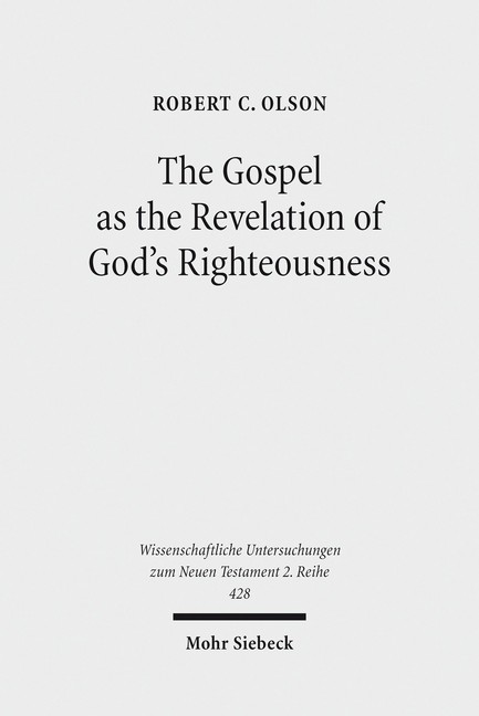 The Gospel as the Revelation of God's Righteousness main product photo