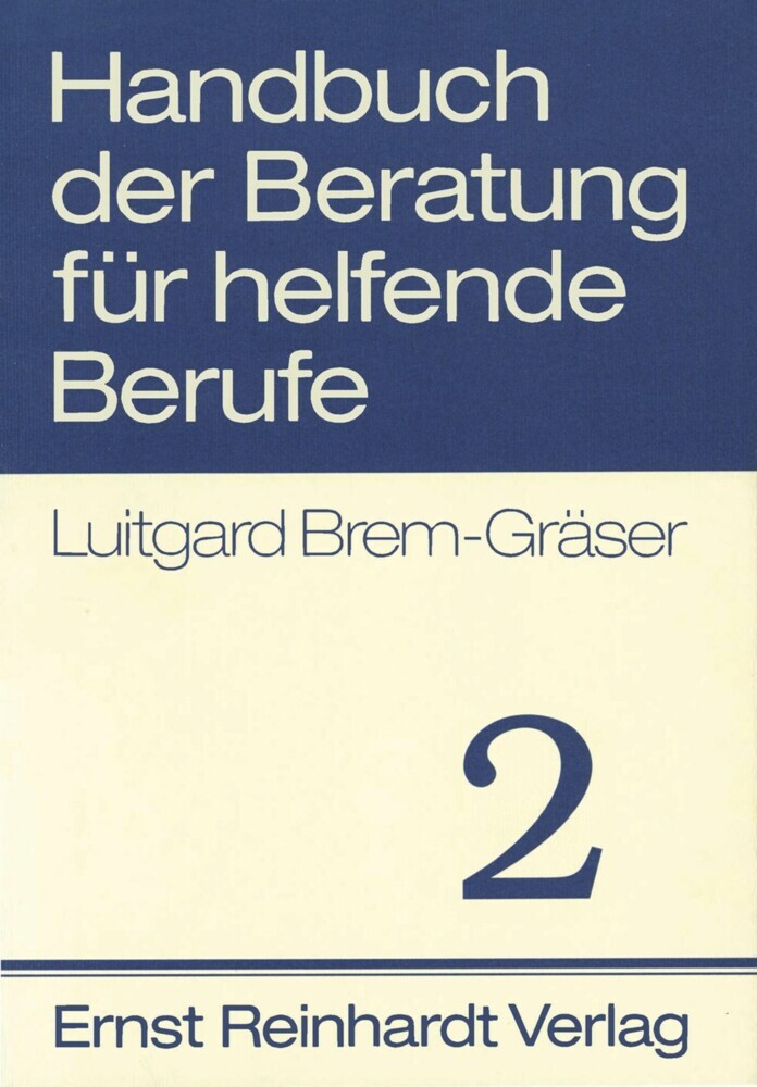 Handbuch der Beratung für helfende Berufe. Band 2 main product photo