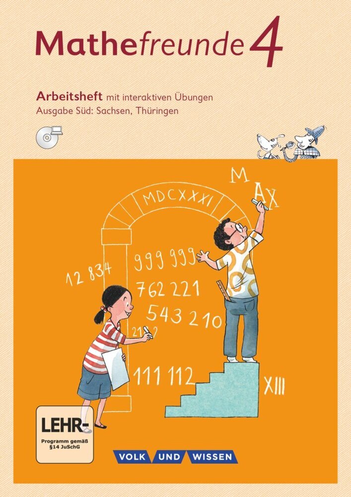 Mathefreunde - Ausgabe Süd 2015 - 4. Schuljahr main product photo