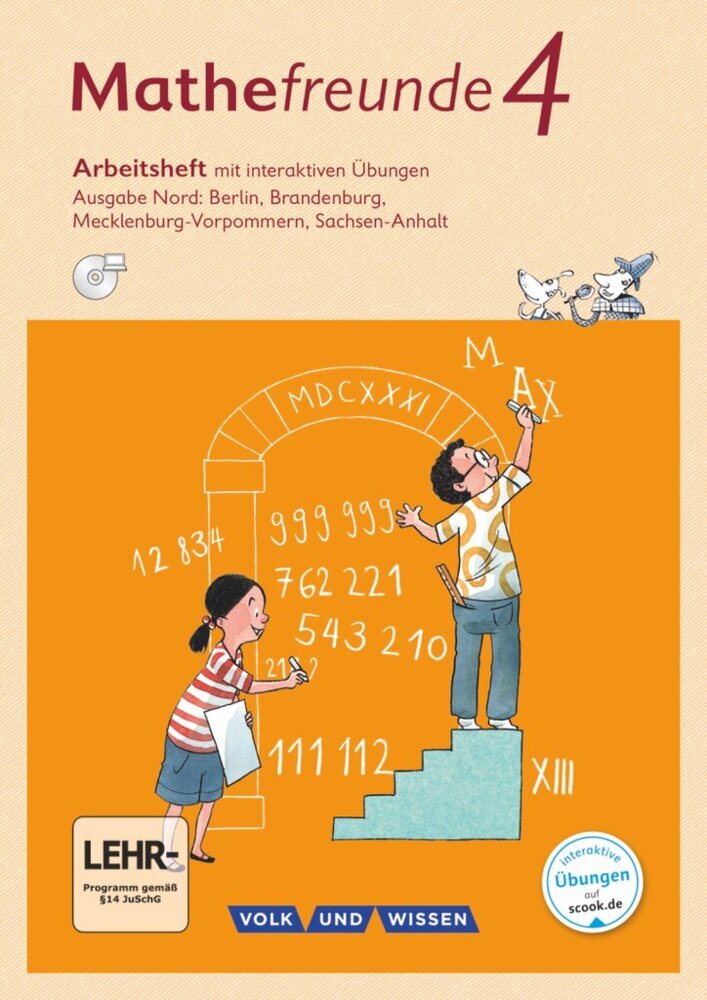 Mathefreunde - Ausgabe Nord 2015 - 4. Schuljahr main product photo