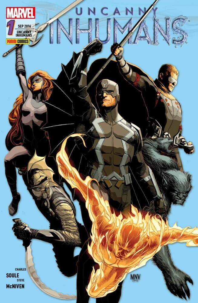 Uncanny Inhumans 1 - Kampf gegen die Zeit main product photo