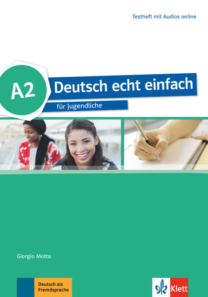 Deutsch echt einfach A2 - Testheft + MP3 Dateien online main product photo