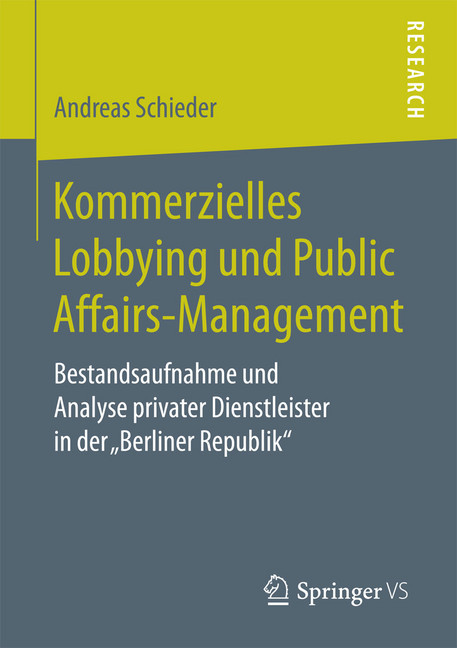 Kommerzielles Lobbying und Public Affairs-Management main product photo