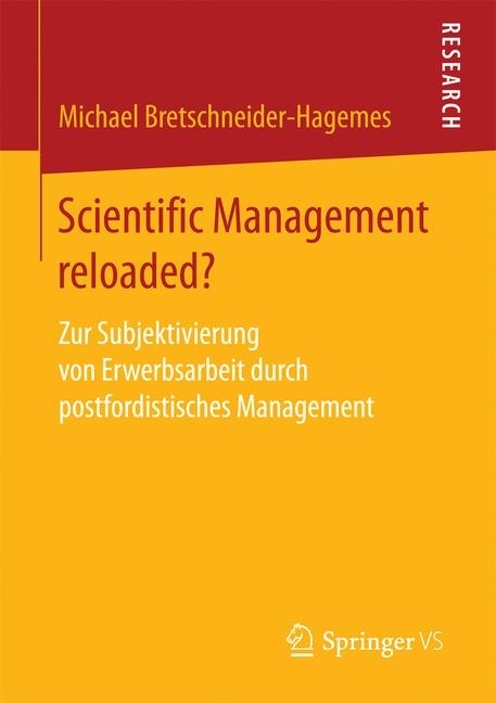 Scientific Management reloaded? main product photo