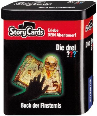 Die drei ??? Storycards - Buch der Finsternis (Kinderspiel)