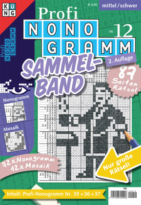 Profi-Nonogramm 3er-Band. Nr.12. Nr.12