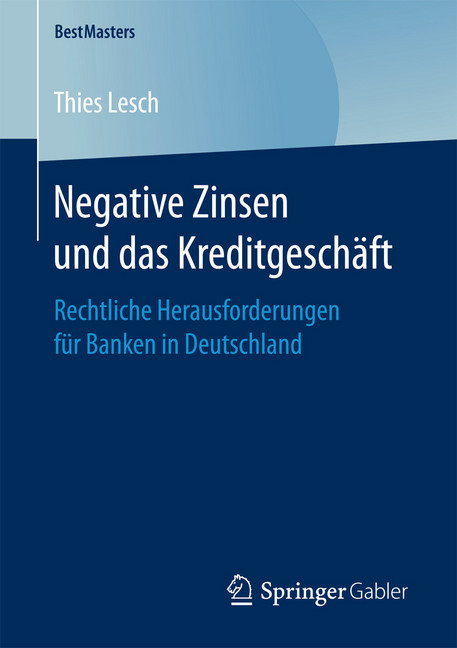 Negative Zinsen und das Kreditgeschäft main product photo