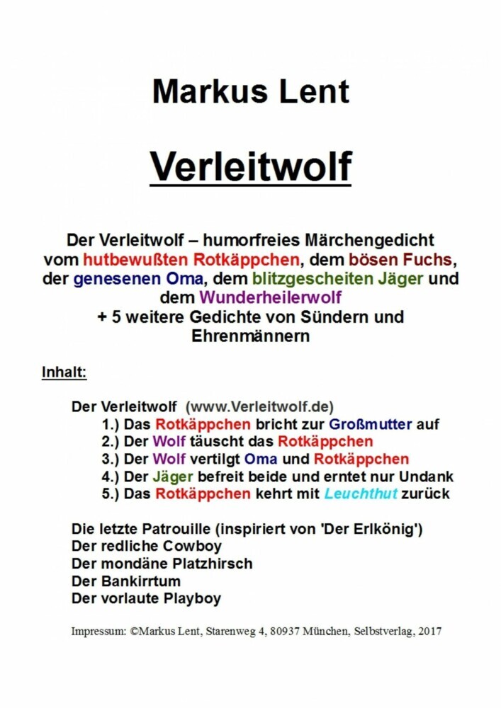 Verleitwolf main product photo
