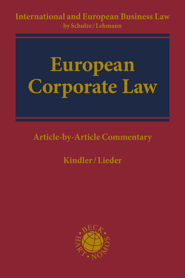 European Corporate Law main product photo