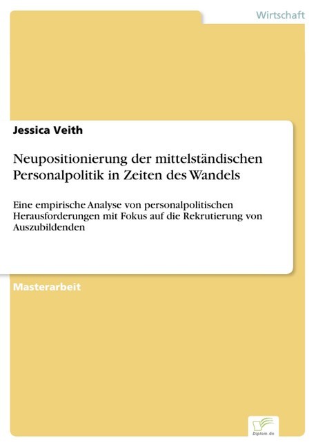 Neupositionierung der mittelständischen Personalpolitik in Zeiten des Wandels main product photo