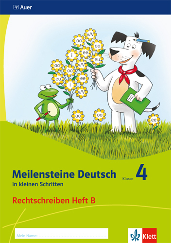 Meilensteine Deutsch in kleinen Schritten 4. Rechtschreiben - Ausgabe ab 2017 main product photo