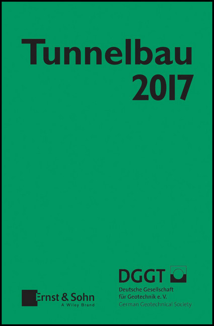 Taschenbuch für den Tunnelbau 2017 main product photo
