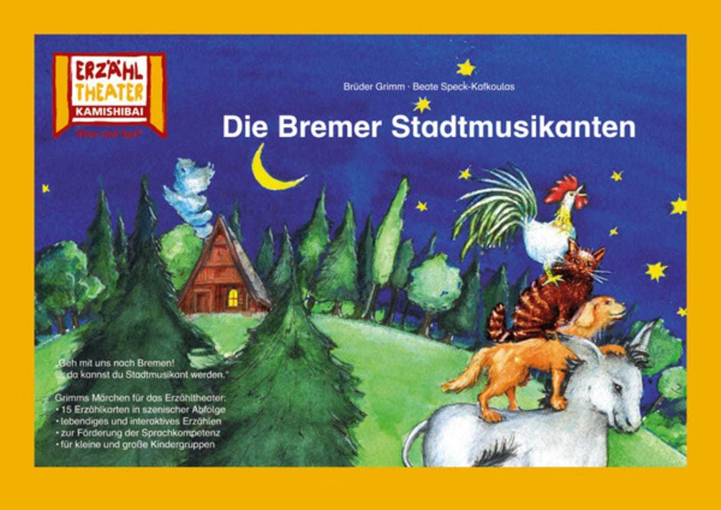 Die Bremer Stadtmusikanten / Kamishibai Bildkarten main product photo