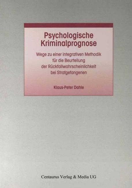 Psychologische Kriminalprognose main product photo