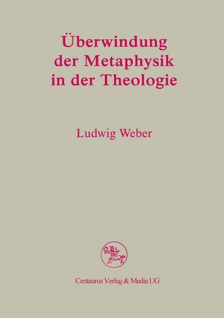 Überwindung der Metaphysik in der Theologie main product photo
