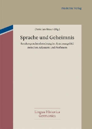 Sprache und Geheimnis main product photo