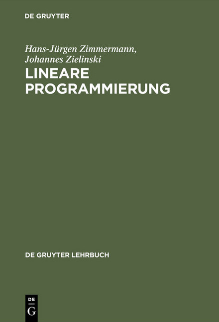 Lineare Programmierung main product photo