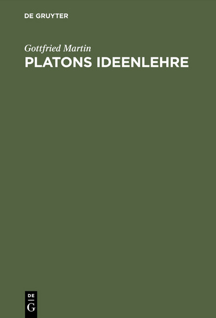 Platons Ideenlehre main product photo