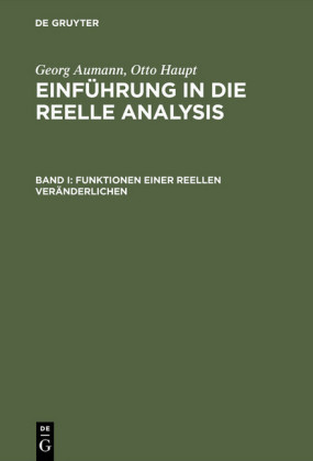 Funktionen einer reellen Veränderlichen