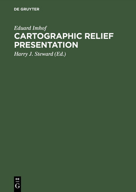 Cartographic Relief Presentation main product photo