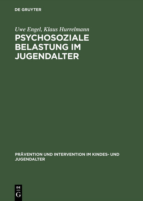 Psychosoziale Belastung im Jugendalter main product photo