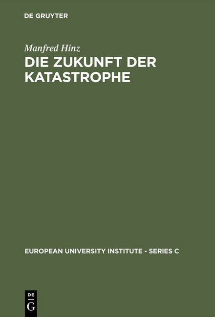 Die Zukunft der Katastrophe main product photo