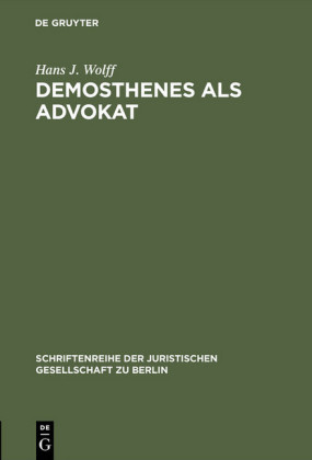 Demosthenes als Advokat