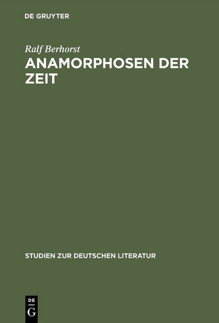 Anamorphosen der Zeit main product photo